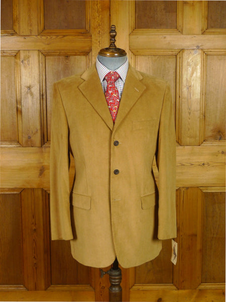 25/1162 new w/ tags daks signature tan brown corduroy sports jacket blazer 38-39 regular