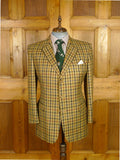 25/1158 immaculate daks house check 100% wool sports jacket blazer 42-43 regular