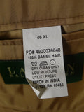 25/1152 immaculate ralph lauren 100% camelhair blazer sports jacket 46 extra long