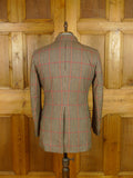 25/1182 immaculate vintage aquascutum gun check tweed gamekeeper shooting jacket 39-40 regular