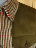 25/1182 immaculate vintage aquascutum gun check tweed gamekeeper shooting jacket 39-40 regular