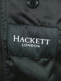 25/1191 immaculate hackett london green velvet shawl dinner / smoking jacket 38 long