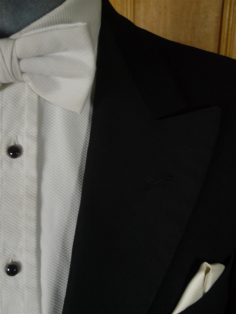 25/1225 immaculate vintage black barathea evening tailcoat tails 39 regular