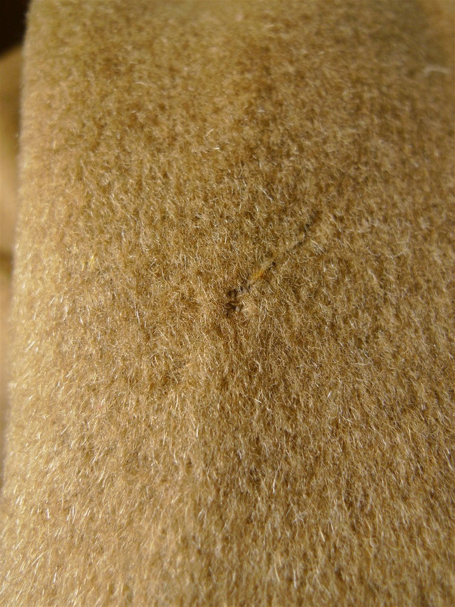 26/0025 luxury 50% camelhair d/b full-length camel coat w/ belt 42-44