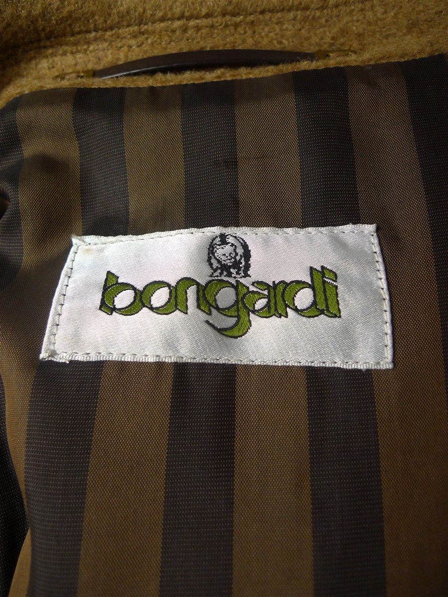 26/0025 luxury 50% camelhair d/b full-length camel coat w/ belt 42-44