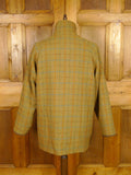 26/0022 chrysalis brown windowpane check tweed country shooting field coat (rrp £900) 42-44