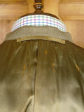 26/0023 superb vintage british heavyweight venetian wool covert coat overcoat 40 regular