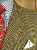 26/0049 vintage british gun check tweed sports jacket 44 long