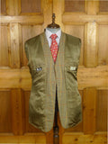 26/0049 vintage british gun check tweed sports jacket 44 long