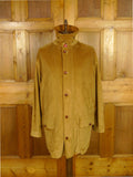 26/0053 immaculate invertere / daks corduroy field coat w/ suede collar 46