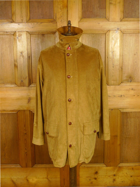 26/0053 immaculate invertere / daks corduroy field coat w/ suede collar 46