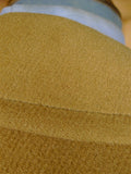 26/0056 vintage british textured camel wool d/b pea coat overcoat 42