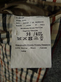 26/0045 immaculate nearly new daks london grey donegal weave norfolk-style tweed jacket w/ quilted lining 39 long