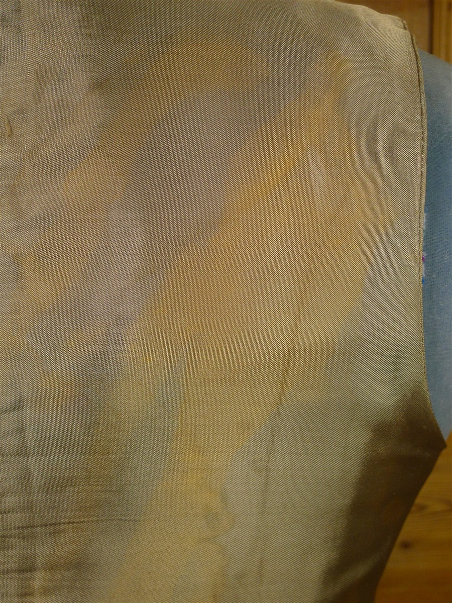 26/0043 vintage british tan brown doeskin wool country waistcoat 39