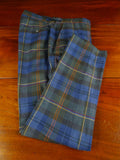 26/0041 vintage hackett tartan slim-fit evening trouser 38