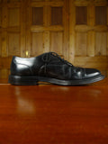26/0032 vintage church's custom grade black oxford shoe uk 10.5