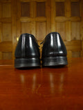 26/0034 vintage church's custom grade black semi-brogue shoe uk 11