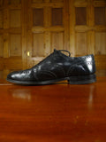26/0035 vintage church's custom grade black brogue shoe uk 10