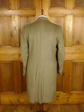 26/0079 vintage 1960s venetian wool overcoat raincoat coat moss bros covent garden 41-42