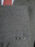 26/0077 immaculate vintage grey crombie wool overcoat 42-43