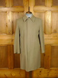26/0074 vintage west of england venetian wool fly-front raincoat overcoat 41-42