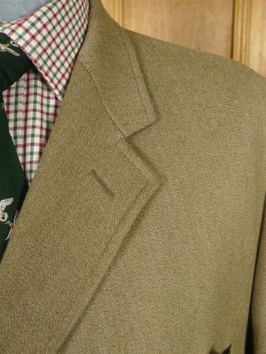 26/0100 vintage john g hardy stone venetian wool covert coat overcoat 48