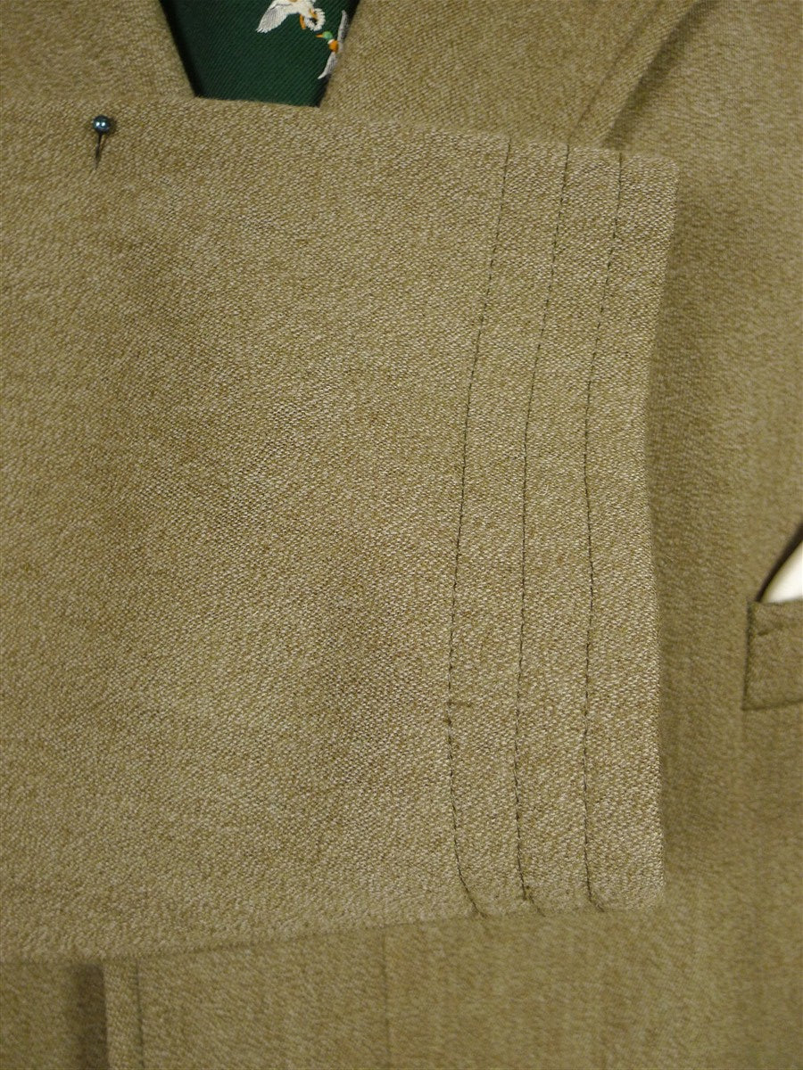 26/0100 vintage john g hardy stone venetian wool covert coat overcoat 48