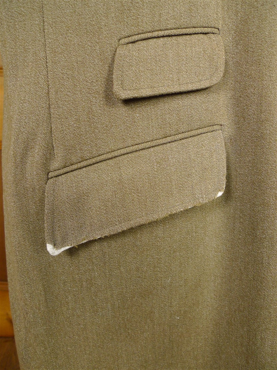 26/0100 vintage john g hardy stone venetian wool covert coat overcoat 48