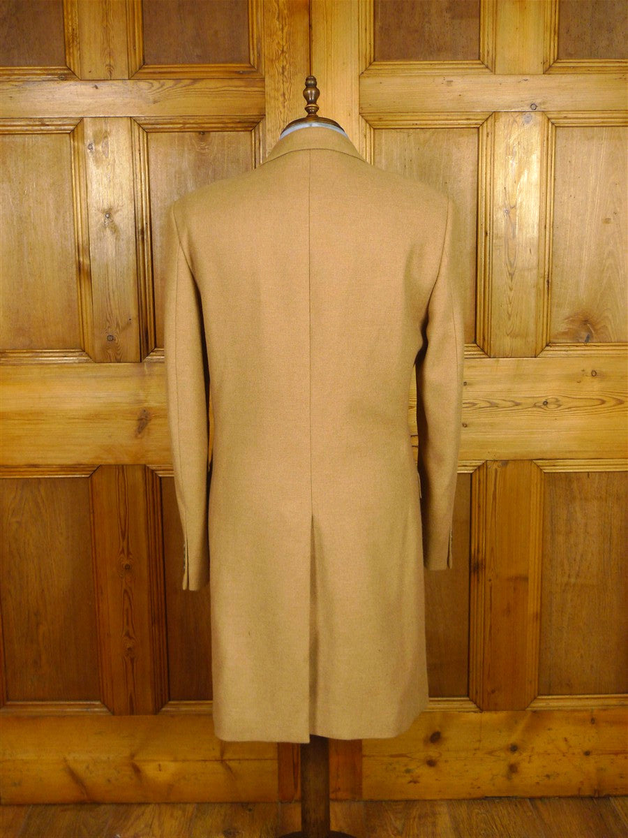 26/0092 nearly new aquascutum 100% camel hair d/b coat overcoat (rrp £1400) 42 regular