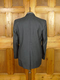 26/0107 immaculate pakeman catto catto carter heavyweight grey worsted suit 45 long