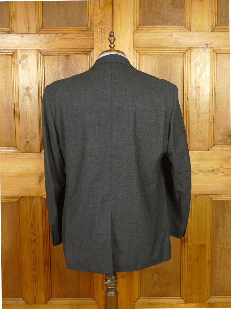 26/0108 immaculate vintage hackett super 120s grey wool suit 46 regular