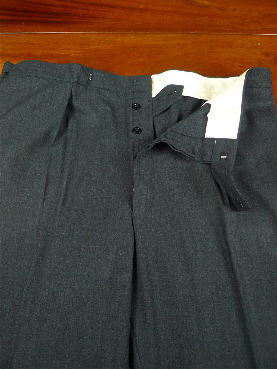 26/0108 immaculate vintage hackett super 120s grey wool suit 46 regular