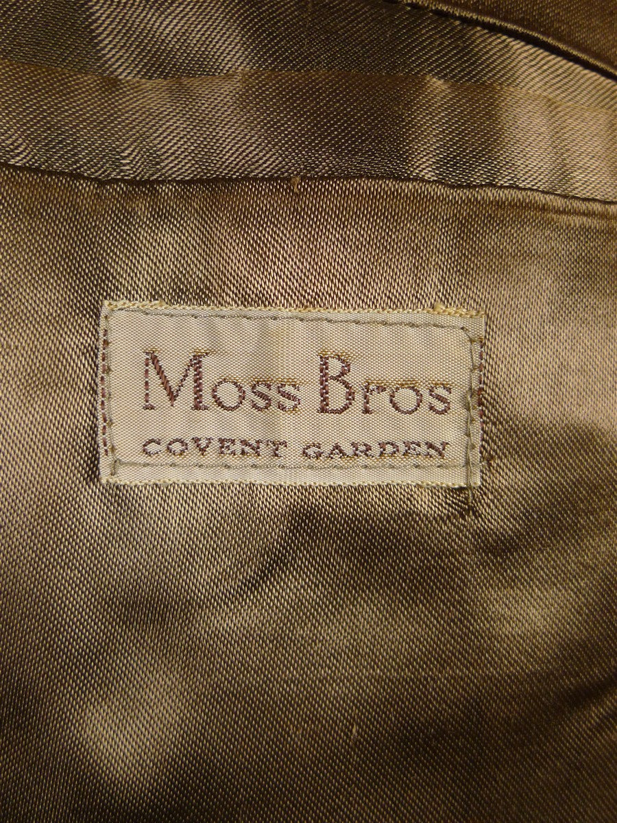 26/0103 vintage extra-heavyweight crombie melton wool d/b british warm overcoat coat 41-42