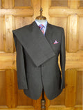 26/0117 vintage hackett london grey worsted wool suit 42 regular