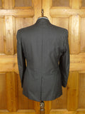 26/0117 vintage hackett london grey worsted wool suit 42 regular