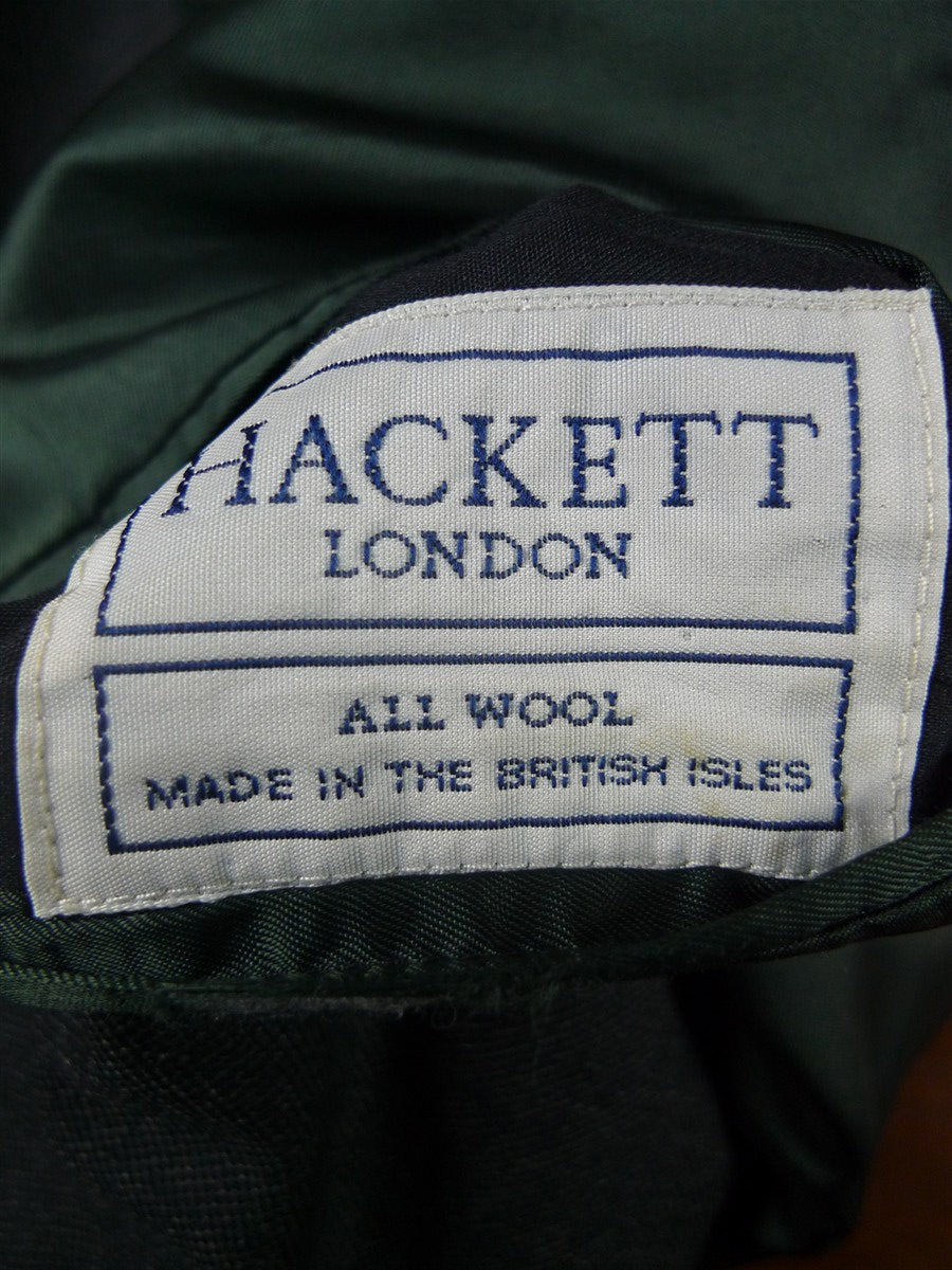 26/0117 vintage hackett london grey worsted wool suit 42 regular