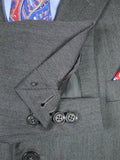 26/0119 vintage hackett london grey herringbone wool suit 46 regular