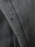 26/0119 vintage hackett london grey herringbone wool suit 46 regular