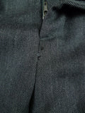 26/0119 vintage hackett london grey herringbone wool suit 46 regular