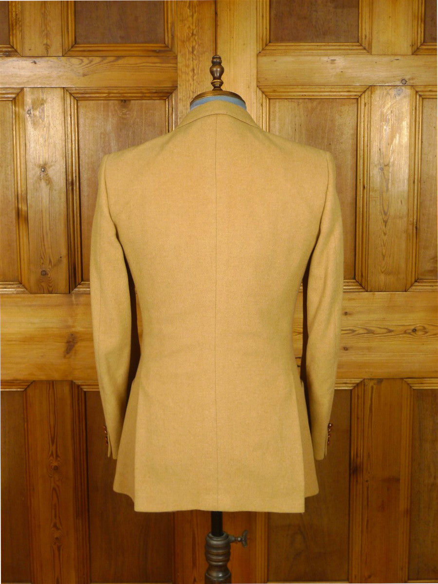 26/0123 vintage 100% fine camelhair patch pocket sports jacket blazer 37 regular