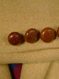 26/0123 vintage 100% fine camelhair patch pocket sports jacket blazer 37 regular
