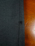 26/0112 vintage hackett london heavyweight grey worsted d/b suit 42 long