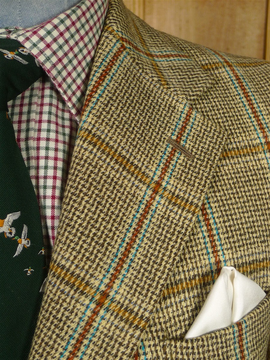 26/0126 vintage lambourne pjilips & piper heavyweight bold check tweed jacket 40 short