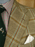 26/0126 vintage lambourne pjilips & piper heavyweight bold check tweed jacket 40 short