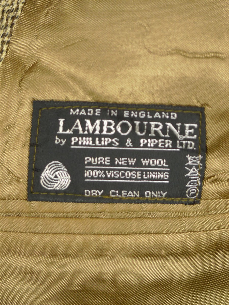 26/0126 vintage lambourne pjilips & piper heavyweight bold check tweed jacket 40 short