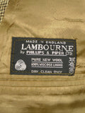 26/0126 vintage lambourne pjilips & piper heavyweight bold check tweed jacket 40 short