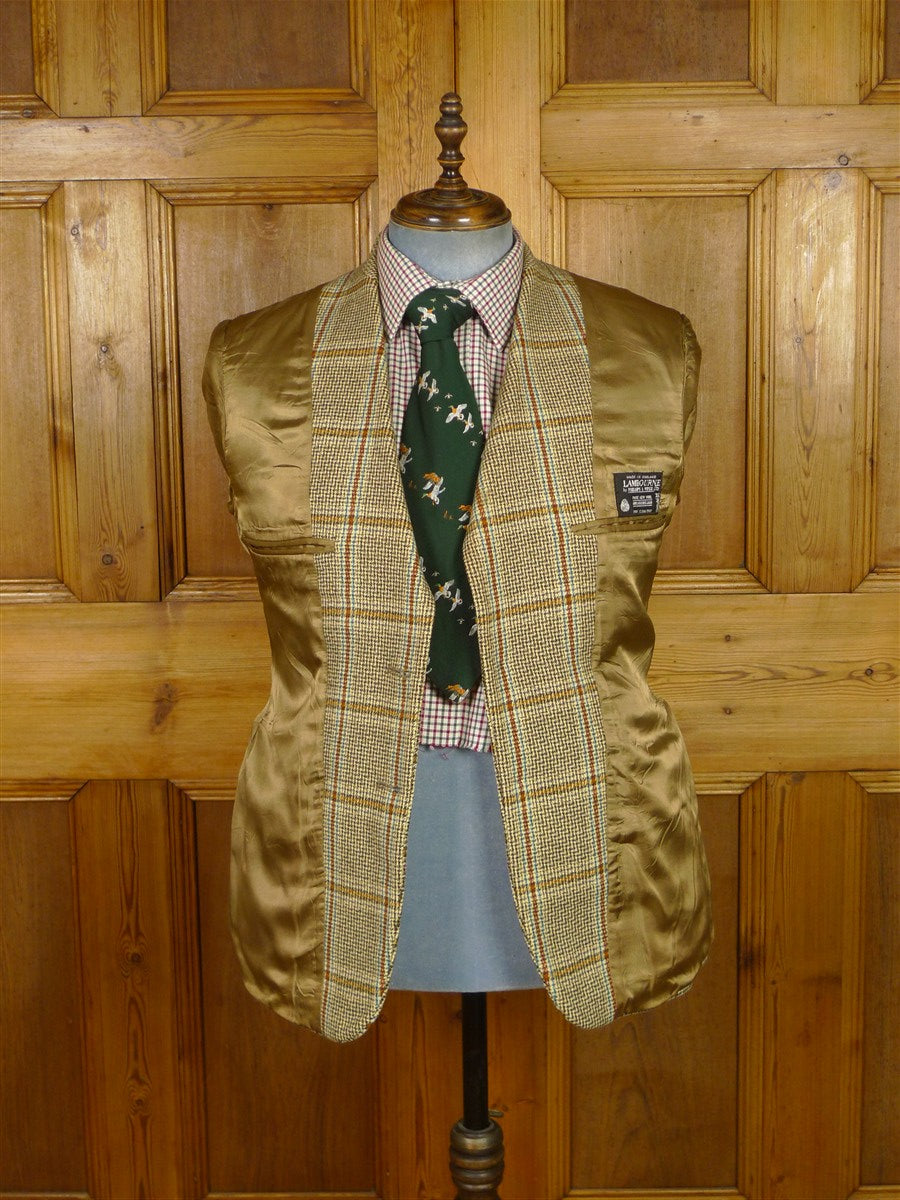 26/0126 vintage lambourne pjilips & piper heavyweight bold check tweed jacket 40 short