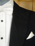 26/0110 genuine 1950s vintage harrods london bespoke midnight blue evening tailcoat tails white tie 41-42 regular