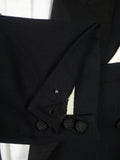 26/0110 genuine 1950s vintage harrods london bespoke midnight blue evening tailcoat tails white tie 41-42 regular