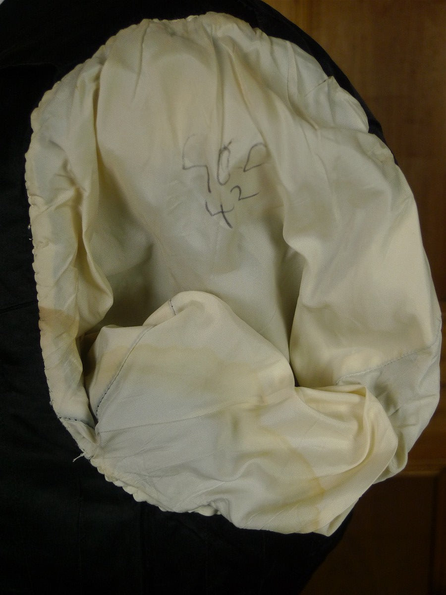 26/0110 genuine 1950s vintage harrods london bespoke midnight blue evening tailcoat tails white tie 41-42 regular